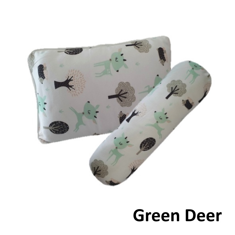 Tykes Markerting Deal 32 dreamBB Bamboo PillowBolster Pillow, Bebe Bamboo dreamBB Pillow + Bolster Pillow Size 1, a baby is sleeping with his teether lying on bebe bamboo pillow, bebe bamboo, Mummys Market, Mummys Market singapore, baby fair, baby fair 2022